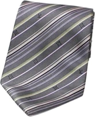 Louis Vuitton Pre-owned Cravat - Heren - Vintage Accessoires - Grijs - ONE Size - Vintage
