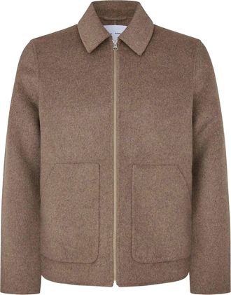 Sams&oslash;e & Sams&oslash;e Lead Gray Sapaulo Melange Casual Jacket