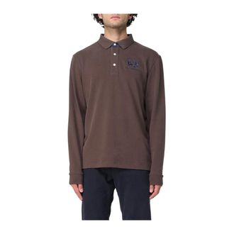 La Martina Polo Shirt - - Tops - Uomo - Marrone - S