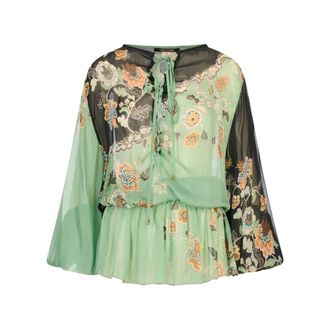 Roberto Cavalli Overhemden, Dames, Veelkleurig, XS, Blouses
