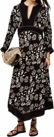 BA&SH Aude Maxi Dress In Noir