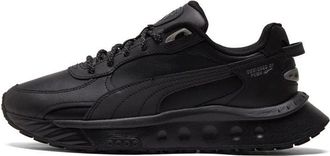 Puma Wild Rider Reflective Black Running Shoes Black 383728-02