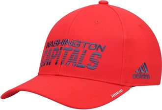 adidas Mens adidas Red Washington Capitals 2021 Locker Room AEROREADY Flex Hat at Nordstrom, Size Medium/large