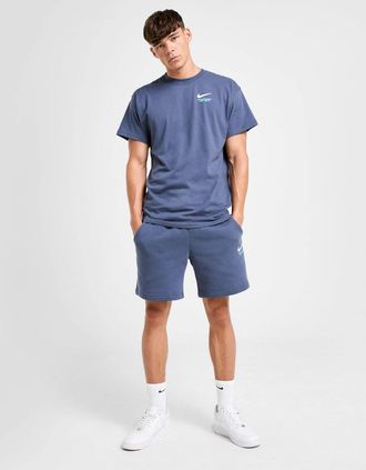 Nike Mens Nike Athletic T-Shirt and Short Set Thunder Blue - Navy - Size: 33/32/32