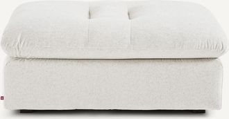 AM.PM Modulaire voetensteun in linnen fluweel, GIULIANO