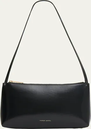 Mansur Gavriel Gaia Zip Leather Shoulder Bag