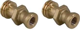 OEM 2 Adaptadores De Conector Macho Para Tanque De Propano De Carretilla Elevadora Con V&aacute;lvula Roscada Re7141m