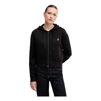 A|X Armani Exchange Dames, Sweatshirts & Hoodies, Zwart, Maat: XS Katoen