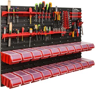 OEM Tablero De Herramientas Para Taller De 117x78 Cm + 20 Bandejas