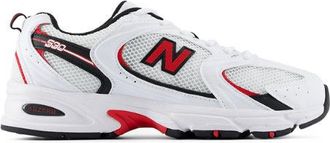 New Balance Unisex 530 Bayer Leverkusen in Bianco/Nero, Sintetica, Taglia 38.5