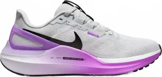 Nike Womens Structure 25 Running Shoes In White/black