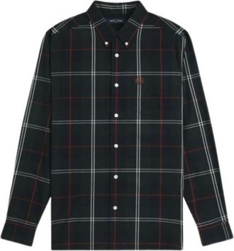 Fred Perry Heren, Overhemden, Veelkleurig, Maat: XL