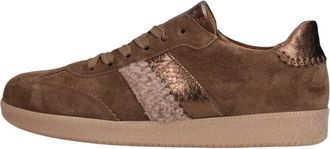 Gabor 6011 Lage Sneaker - Dames - Sneakers - Bruin - 42 1/2 EU - Schoenen