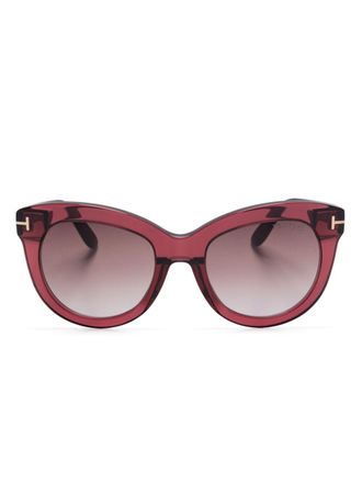 Tom Ford Eyewear Odette sunglasses - women - Acetate - 53 - Red