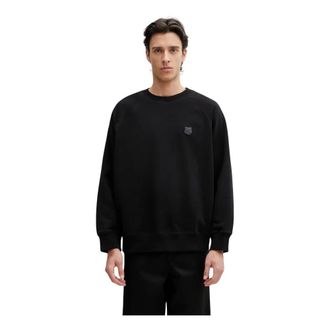 Maison Kitsun&eacute; Uomo, Felpe, Nero, L, new