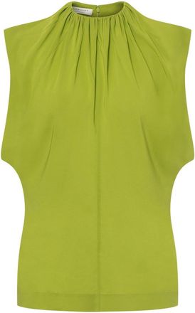 Philosophy di Lorenzo Serafini draped sleeveless top - women - Elastane/Viscose - 46 - Green