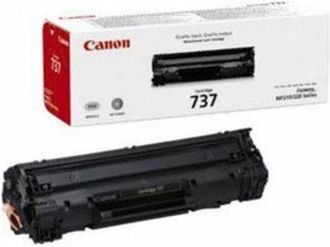 CANON Cartucho De T&oacute;ner Crg-737 - Negro - Capacidad Est&aacute;ndar - 2.100 P&aacute;ginas