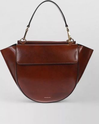 Wandler shoulder bag gold tone hardware top handle