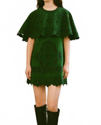 Sea New York Ceci Mini Dress In Green