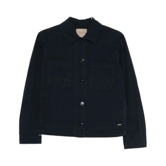 Woolrich Denim Jassen - Heren - Spijkerjassen - Blauw - XS - Denim - Jassen