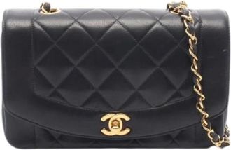 Chanel Pre-owned Vintage Schoudertas - Dames - Pre-owned - Zwart - Maat: ONE Size