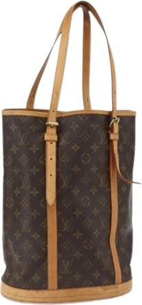 Louis Vuitton Pre-owned Bucket Bags, female, Brown, Size: ONE SIZE Pre-owned Vintage Bucket Bag