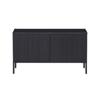 Woood Soporte de TV de pino negro macizo