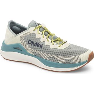 Olukai Ahi Sneaker in Seagreen /White Sand at Nordstrom, Size 11.5