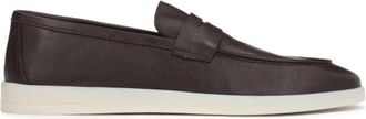 Kazar Tengiz Slip-on Sneakers - Heren - Loafers - Bruin - 46 EU - Leer - Schoenen