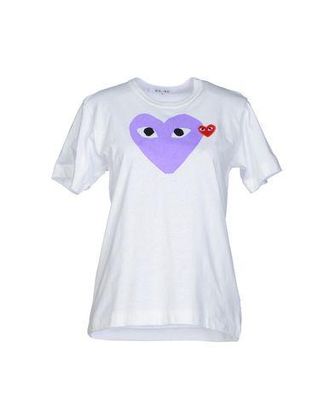 Comme Des Gar&ccedil;ons TOPWEAR - T-shirts on YOOX.COM