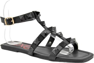 Exé Womens L2269-2781 Flat Sandal In Black