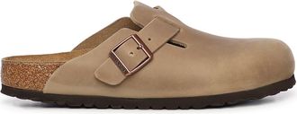 Birkenstock Oiled Leather Boston Mules
