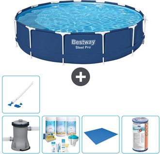 Bestway Piscina Bestway Steel Pro Redonda - 396x84 Cm - 8-piezas S22113