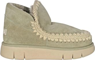 Mou Gezellige Eskimo Stijl Winterlaarzen - Dames - Winterlaarzen - Groen - 39 EU - Schoenen