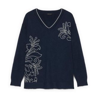 Fiorella Rubino Donna, Maglie, Blu, XL, new