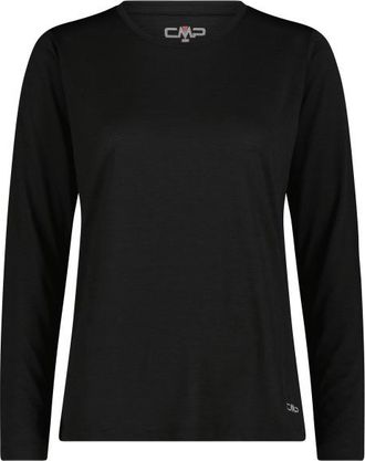 F.lli Campagnolo L/S Jacquard T-Shirt Funktionsshirt f&uuml;r Damen | schwarz
