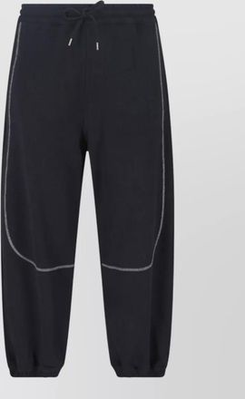 Vivienne Westwood straight leg trousers ribbed texture side pocket