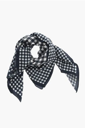 Woolrich Silk Gingham Scarf size One Size