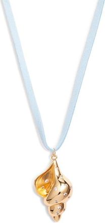 Frasier Sterling Anguilla Pendant Necklace in Blue at Nordstrom