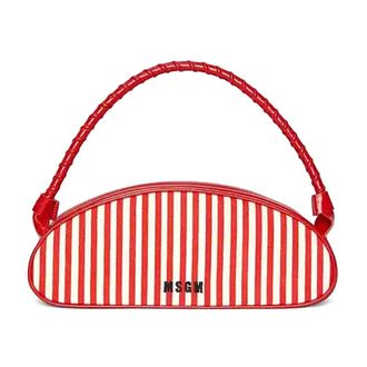 Msgm Handbags, female, Red, Size: ONE SIZE Borsa