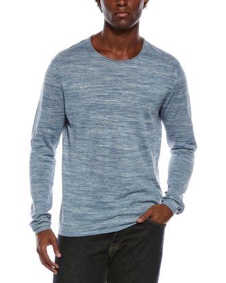 John Varvatos Omar Space Dye Linen-Blend Shirt