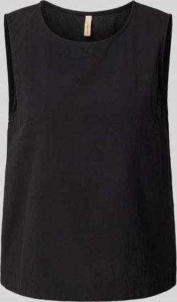 Soyaconcept Top mit Rundhalsausschnitt in BLACK, Gr&ouml;&szlig;e XXL