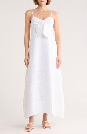 Lilly Pulitzer Sarahlynne Maxi Dress in Resort White Palm at Nordstrom Rack, Size 00