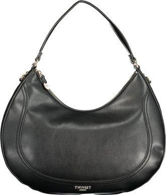 Twinset Black Polyurethane Women Womens Bag
