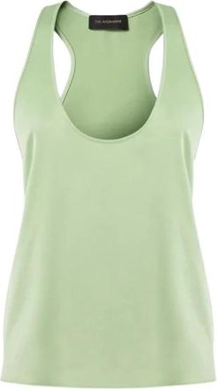 Andamane Groene T-shirts en Polos - Dames - Tops zonder mouwen - Groen - S - Tops