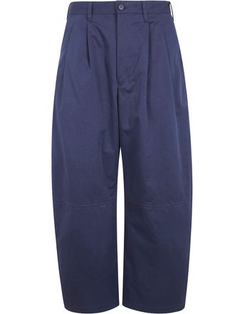 Comme Des Gar&ccedil;ons Light Cotton Double Pinces Trousers