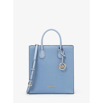Michael Kors Blauwe Leren Handtas