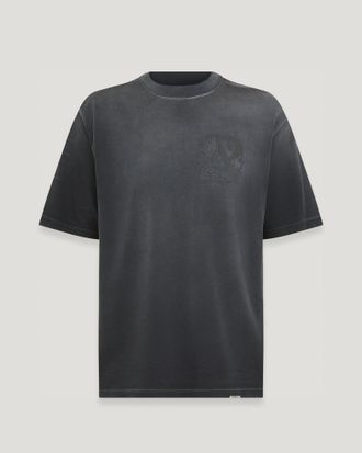 Belstaff Belstaff Camiseta Outline Phoenix X Represent para hombre Punto de algod&oacute;n Gris sombra XL