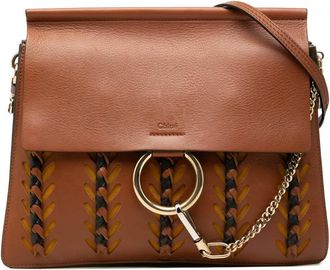 Chlo&eacute; Pre-owned Chloe Medium Braided Leather Faye Crossbody Ladies M0PZVMQ53ZC0J9VT