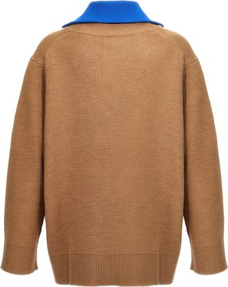 Jil Sander Mens Multicolor Wool Cardigan Clothing
